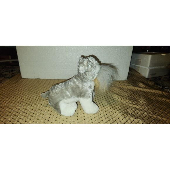 Ganz Webkinz SCHNAUZER DOG Stuffed PLUSH ANIMAL Scottie 9" no code - Picture 5 of 9